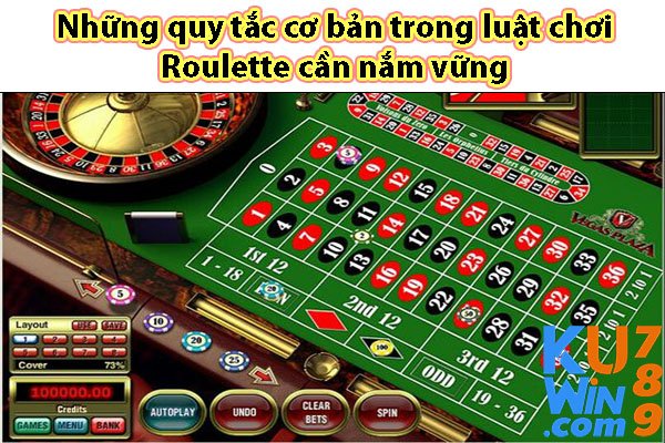 Những quy tắc cơ bản trong luật chơi Roulette cần nắm vững 