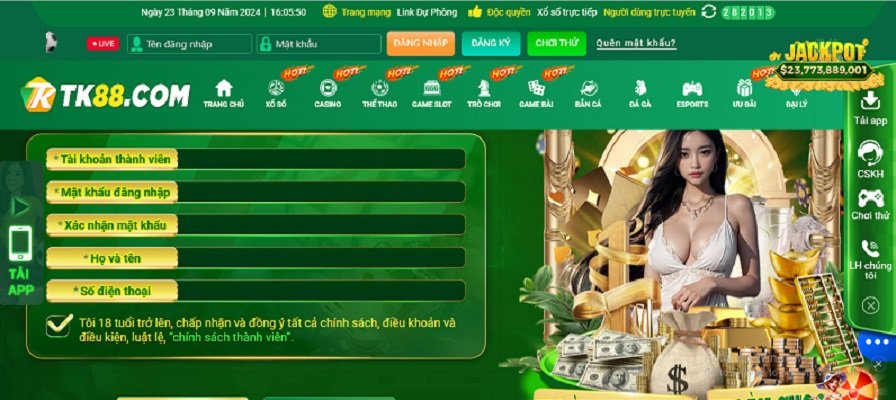 Quá trình tải app TK88 khá dễ dàng, không hề làm khó người chơi